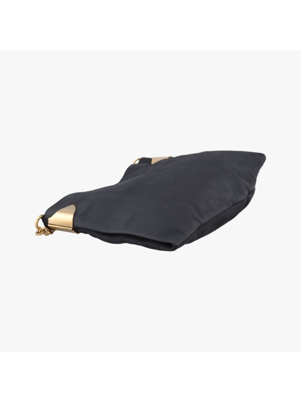 ★SOLD★ Gucci Large Black Leather Messenger Bag - Picture 7 of 15